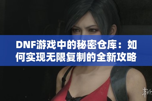 DNF游戏中的秘密仓库：如何实现无限复制的全新攻略