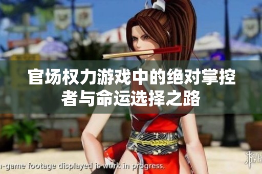 官场权力游戏中的绝对掌控者与命运选择之路