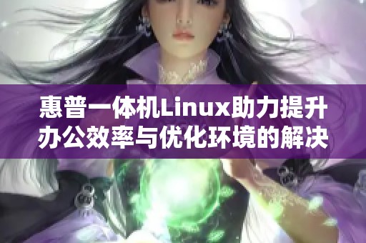 惠普一体机Linux助力提升办公效率与优化环境的解决方案