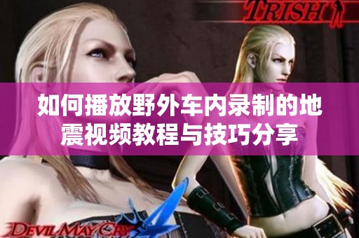 如何播放野外车内录制的地震视频教程与技巧分享