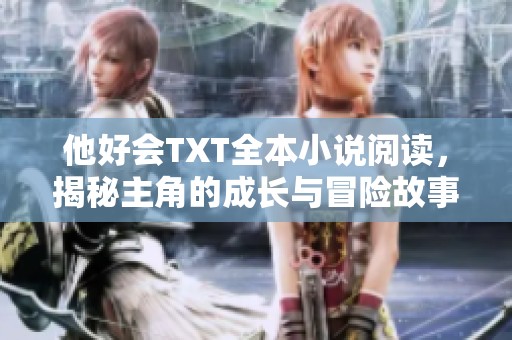 他好会TXT全本小说阅读，揭秘主角的成长与冒险故事