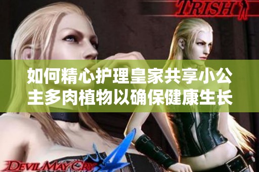 如何精心护理皇家共享小公主多肉植物以确保健康生长