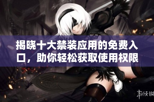 揭晓十大禁装应用的免费入口，助你轻松获取使用权限
