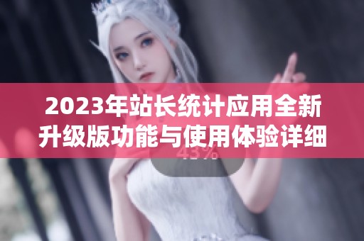 2023年站长统计应用全新升级版功能与使用体验详细解析