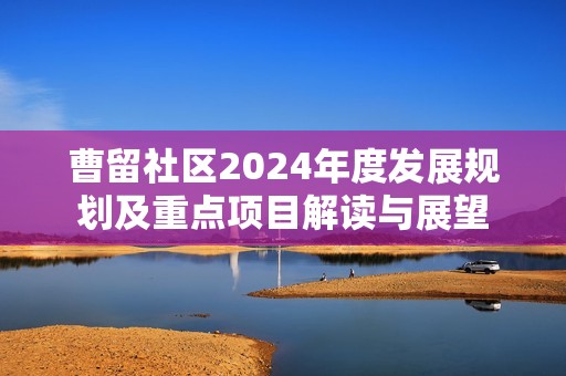 曹留社区2024年度发展规划及重点项目解读与展望