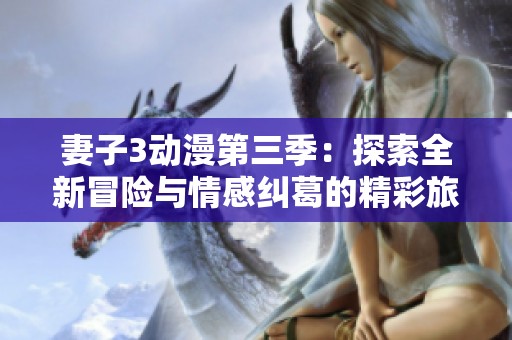 妻子3动漫第三季：探索全新冒险与情感纠葛的精彩旅程