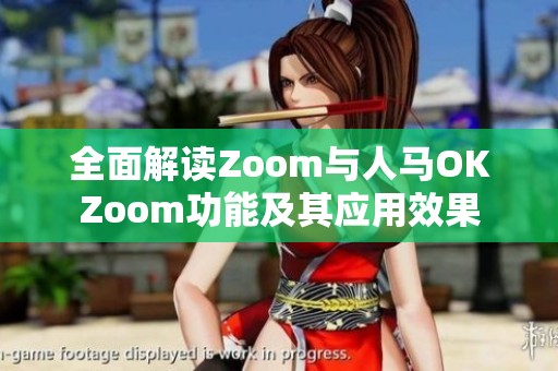 全面解读Zoom与人马OKZoom功能及其应用效果