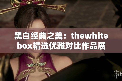 黑白经典之美：thewhitebox精选优雅对比作品展