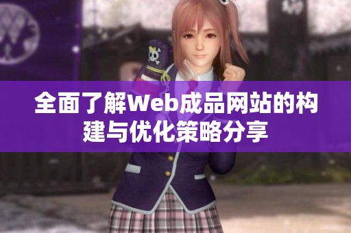 全面了解Web成品网站的构建与优化策略分享