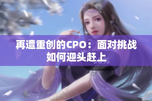 再遭重创的CPO：面对挑战如何迎头赶上