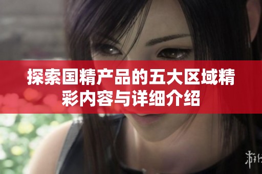 探索国精产品的五大区域精彩内容与详细介绍