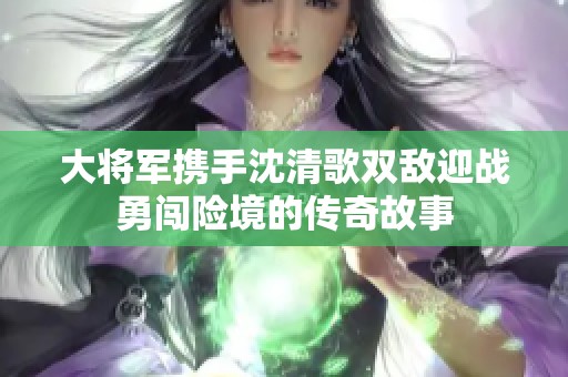 大将军携手沈清歌双敌迎战勇闯险境的传奇故事