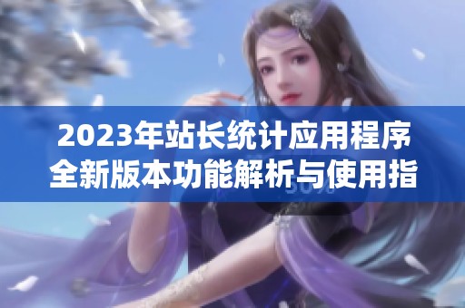 2023年站长统计应用程序全新版本功能解析与使用指南