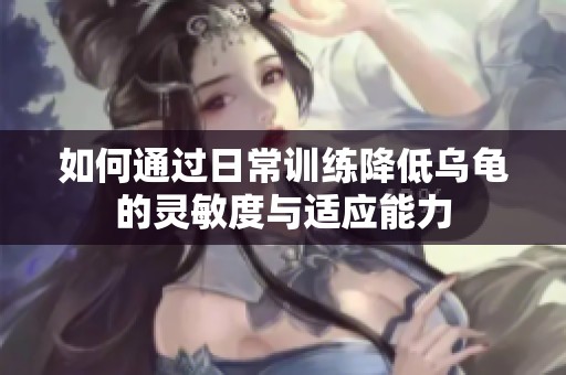 如何通过日常训练降低乌龟的灵敏度与适应能力