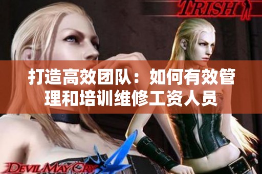 打造高效团队：如何有效管理和培训维修工资人员