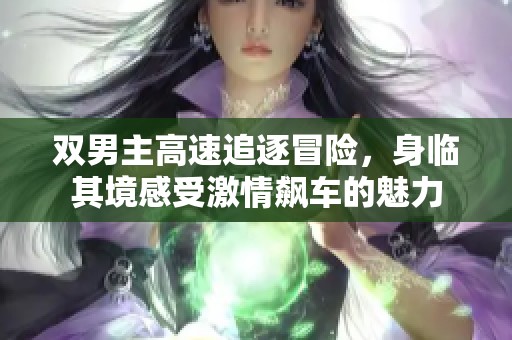 双男主高速追逐冒险，身临其境感受激情飙车的魅力