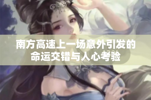 南方高速上一场意外引发的命运交错与人心考验