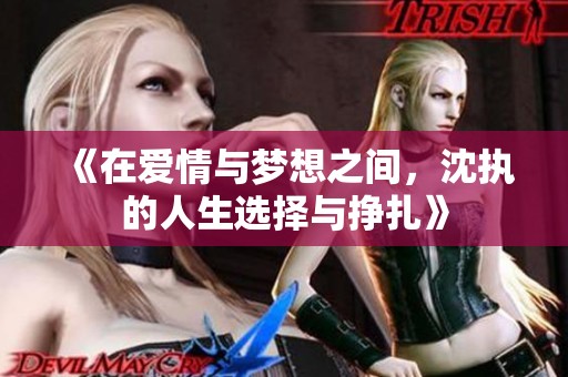 《在爱情与梦想之间，沈执的人生选择与挣扎》