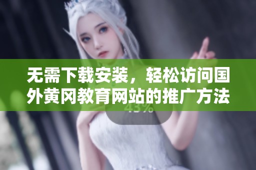 无需下载安装，轻松访问国外黄冈教育网站的推广方法