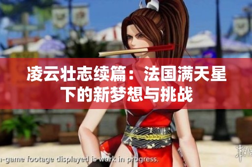 凌云壮志续篇：法国满天星下的新梦想与挑战