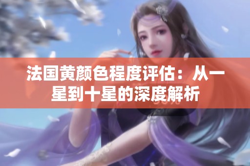 法国黄颜色程度评估：从一星到十星的深度解析