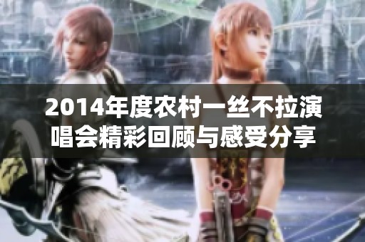 2014年度农村一丝不拉演唱会精彩回顾与感受分享