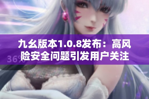 九幺版本1.0.8发布：高风险安全问题引发用户关注