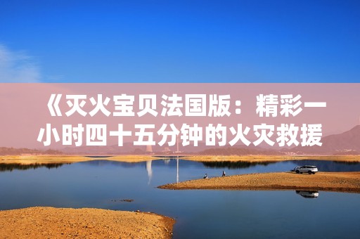 《灭火宝贝法国版：精彩一小时四十五分钟的火灾救援奇迹》
