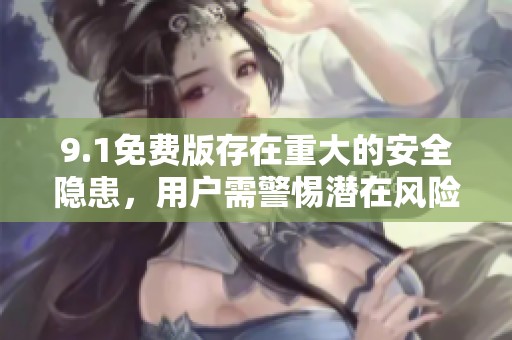 9.1免费版存在重大的安全隐患，用户需警惕潜在风险