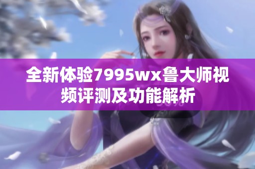 全新体验7995wx鲁大师视频评测及功能解析