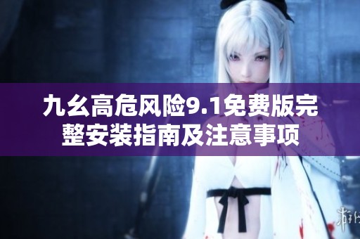 九幺高危风险9.1免费版完整安装指南及注意事项