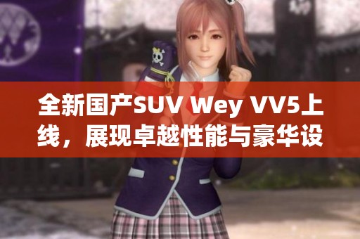 全新国产SUV Wey VV5上线，展现卓越性能与豪华设计