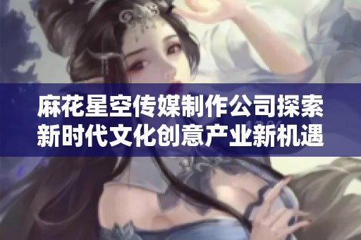 麻花星空传媒制作公司探索新时代文化创意产业新机遇