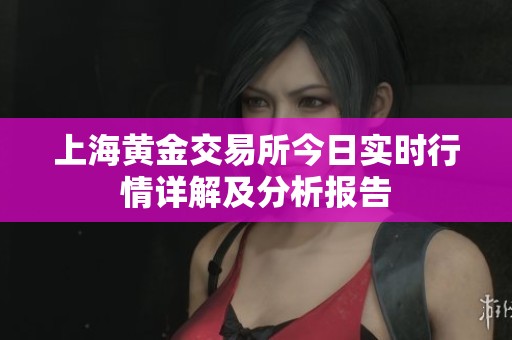 上海黄金交易所今日实时行情详解及分析报告