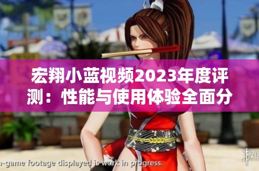 宏翔小蓝视频2023年度评测：性能与使用体验全面分析