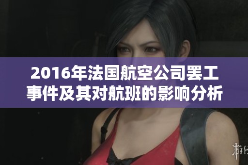 2016年法国航空公司罢工事件及其对航班的影响分析