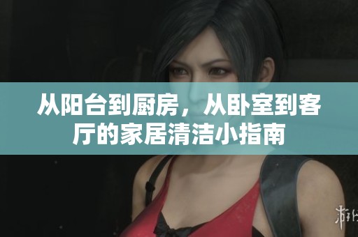 从阳台到厨房，从卧室到客厅的家居清洁小指南