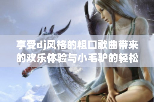 享受dj风格的粗口歌曲带来的欢乐体验与小毛驴的轻松旋律