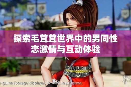 探索毛茸茸世界中的男同性恋激情与互动体验