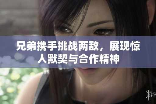 兄弟携手挑战两敌，展现惊人默契与合作精神