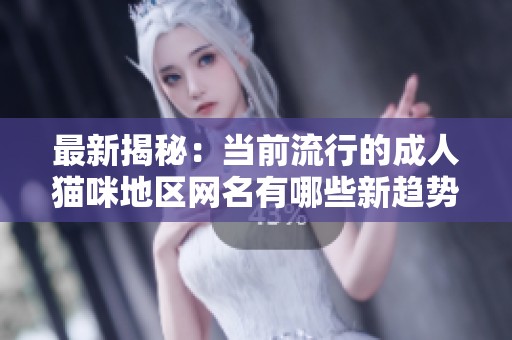 最新揭秘：当前流行的成人猫咪地区网名有哪些新趋势