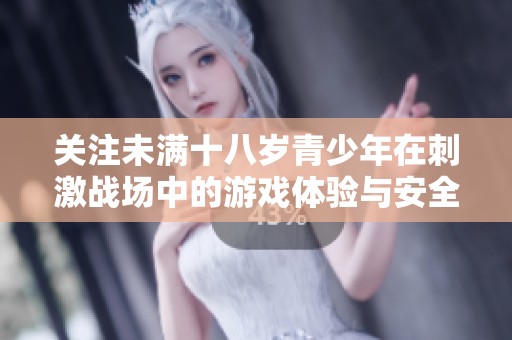 关注未满十八岁青少年在刺激战场中的游戏体验与安全问题