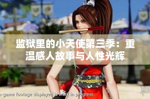 监狱里的小天使第三季：重温感人故事与人性光辉