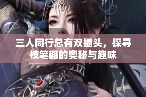 三人同行总有双插头，探寻枝笔阁的奥秘与趣味