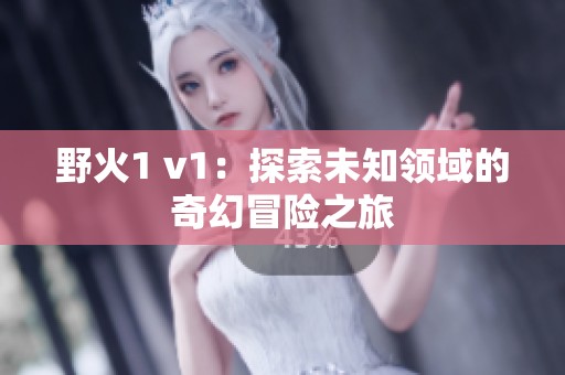 野火1 v1：探索未知领域的奇幻冒险之旅