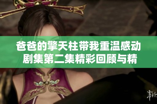 爸爸的擎天柱带我重温感动 剧集第二集精彩回顾与精彩瞬间