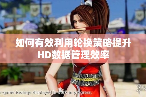 如何有效利用轮换策略提升HD数据管理效率