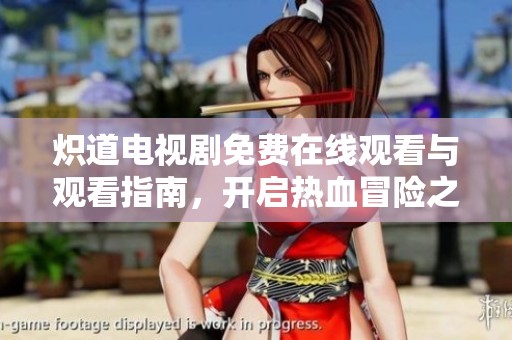炽道电视剧免费在线观看与观看指南，开启热血冒险之旅