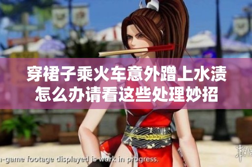 穿裙子乘火车意外蹭上水渍怎么办请看这些处理妙招