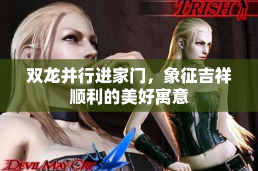 双龙并行进家门，象征吉祥顺利的美好寓意